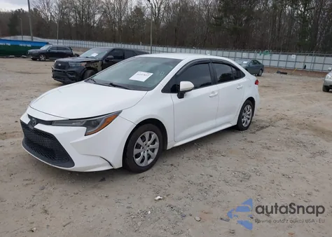 2020 Toyota Corolla Le from USA, damaged, VIN 5YFEPRAE0LP066400